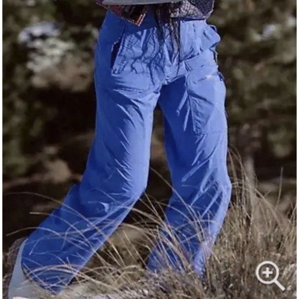 Free People Movement Shred It Ski Snow Snowboard Pants Blue NWOT Outdoors M